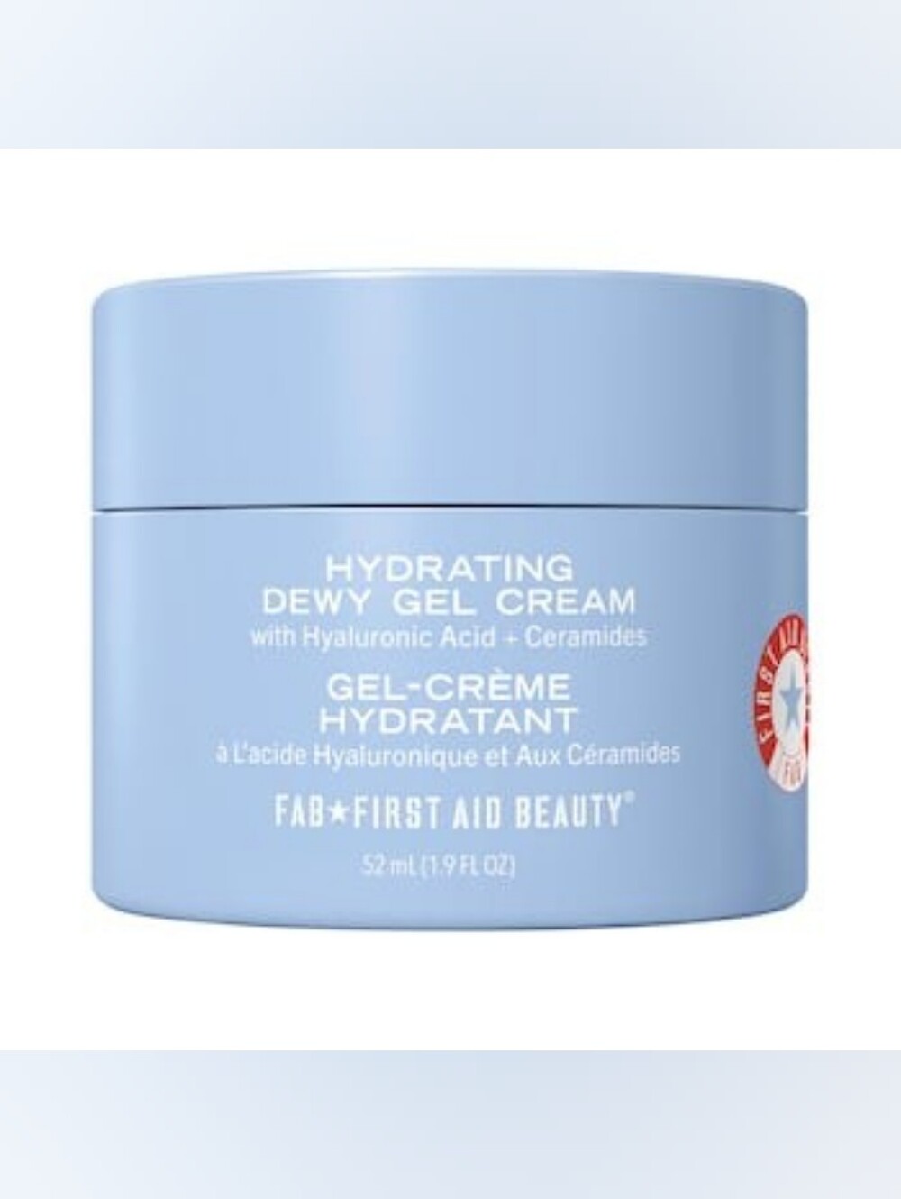 First Aid Beauty Hydrating Dewy Gel Cream with Hyaluronic Acid + Ceramides BNIB
